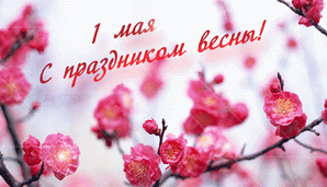 Отличных майских праздников! Отличных майских праздников!