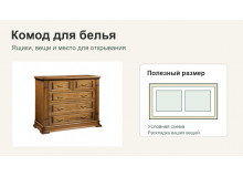 Как выбрать комод из массива для белья