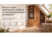 Когда стоит заказывать мебель по индивидуальным размерам?